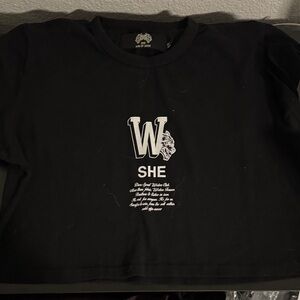 Darc sport she crop tee